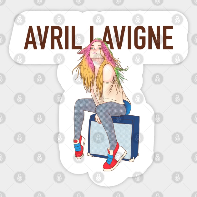 Avril Fucking Lavigne Sticker by notajellyfan